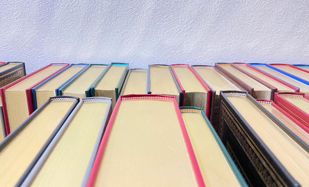 フランクリン　ライブラリー　装本は　牛革　3方金装（22金箔）47冊　セット