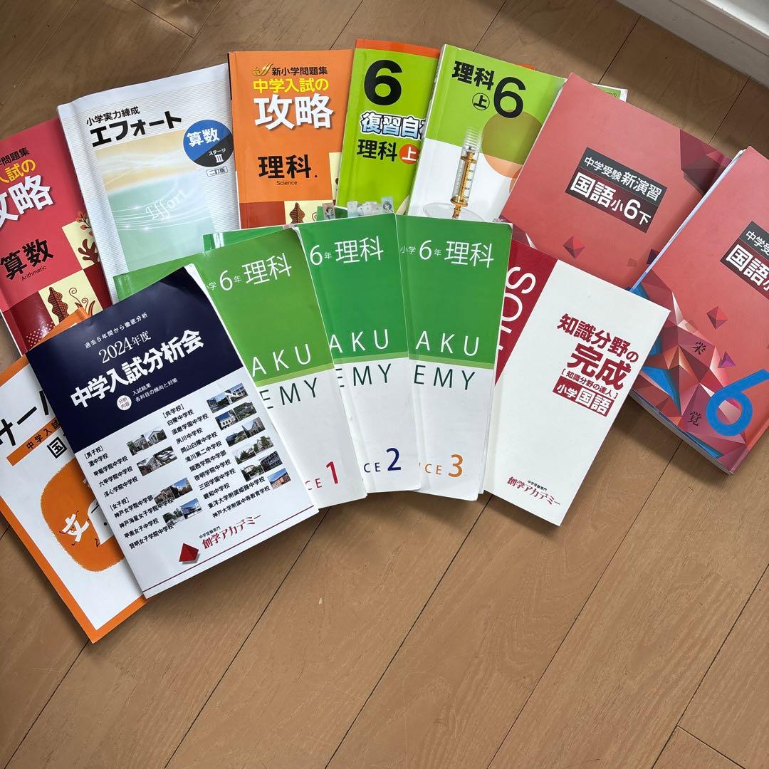 中学受験用テキスト 創学アカデミー