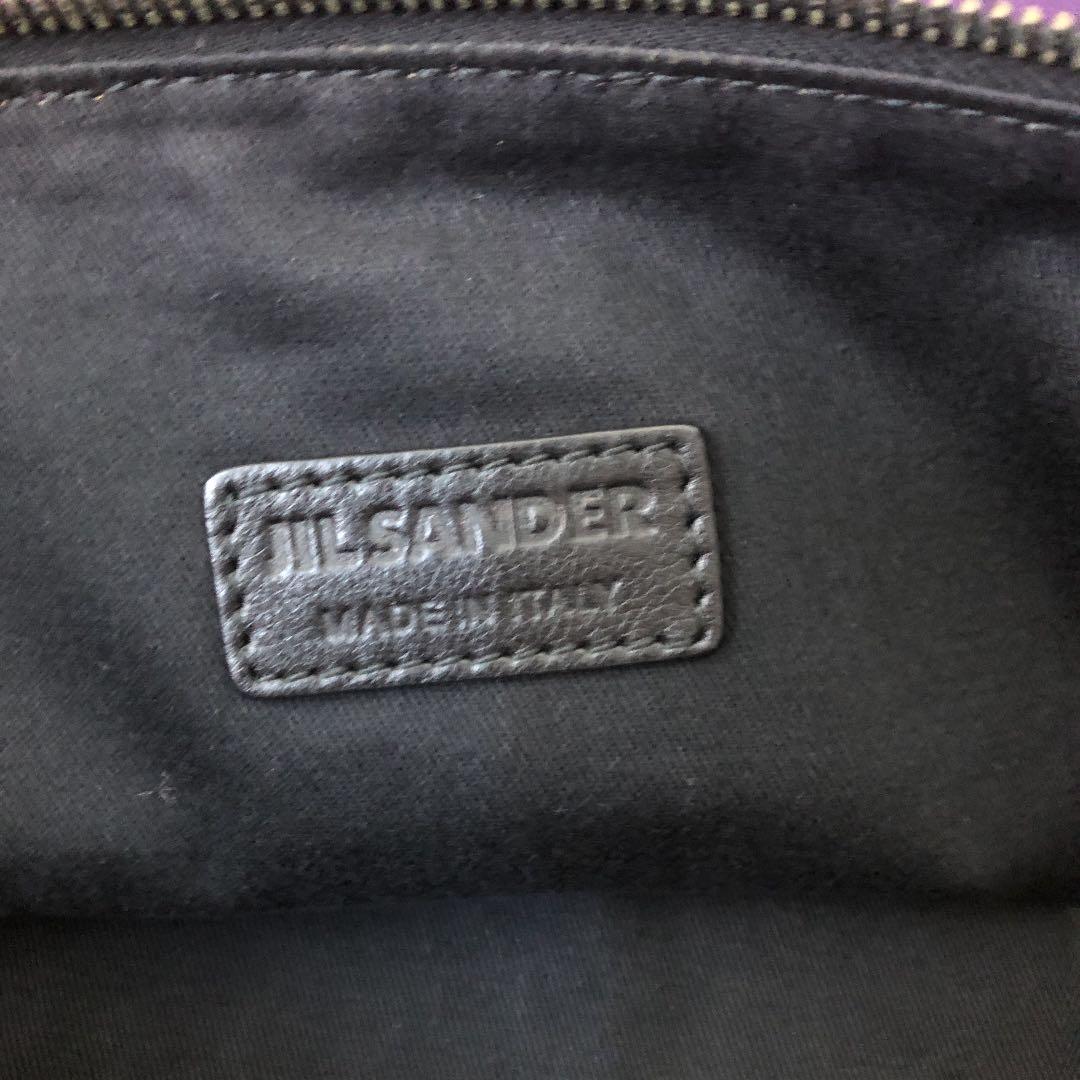 JIL SANDER エンボスドット　ビッククラッチバック