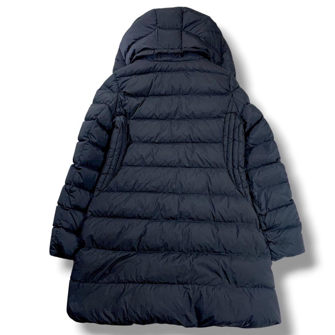 美品✨タトラス ダウンコート ポリテアマ ブラック ナイロン フード 3