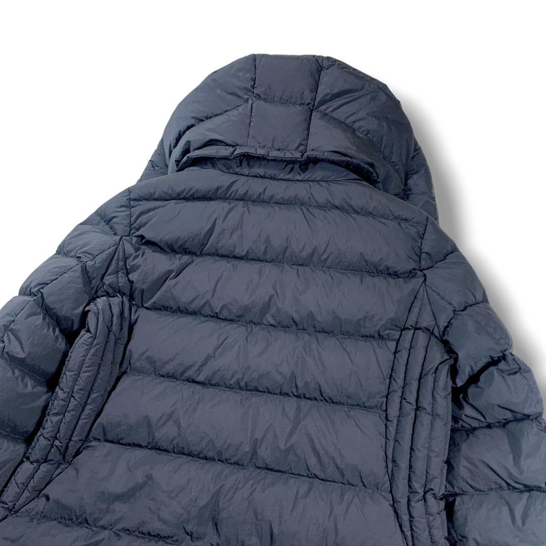 美品✨タトラス ダウンコート ポリテアマ ブラック ナイロン フード 3