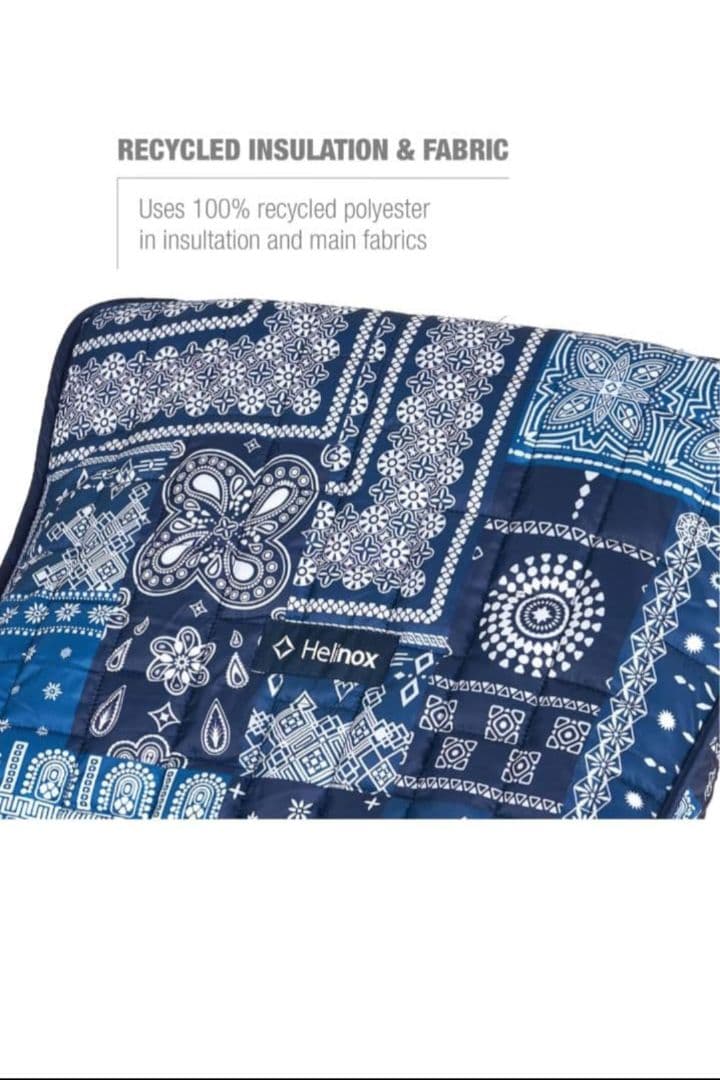 Helinox シートウォーマー 断熱フィットチェアカバー サンセット