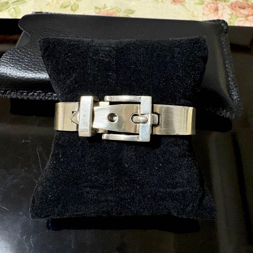 銀製腕時計　バングルタイプ　Silver シルバー925 稼働品 60.8g