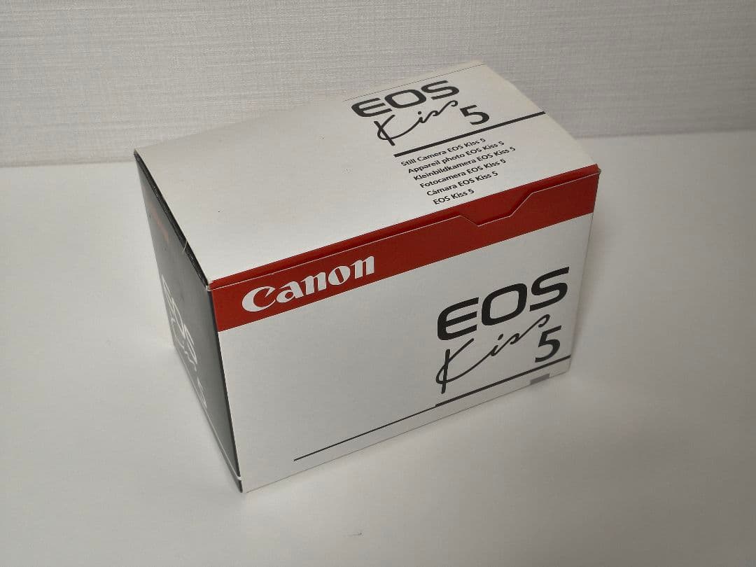 新品 Canon EOS kiss 5・レンズ2本 他 当時のセット品