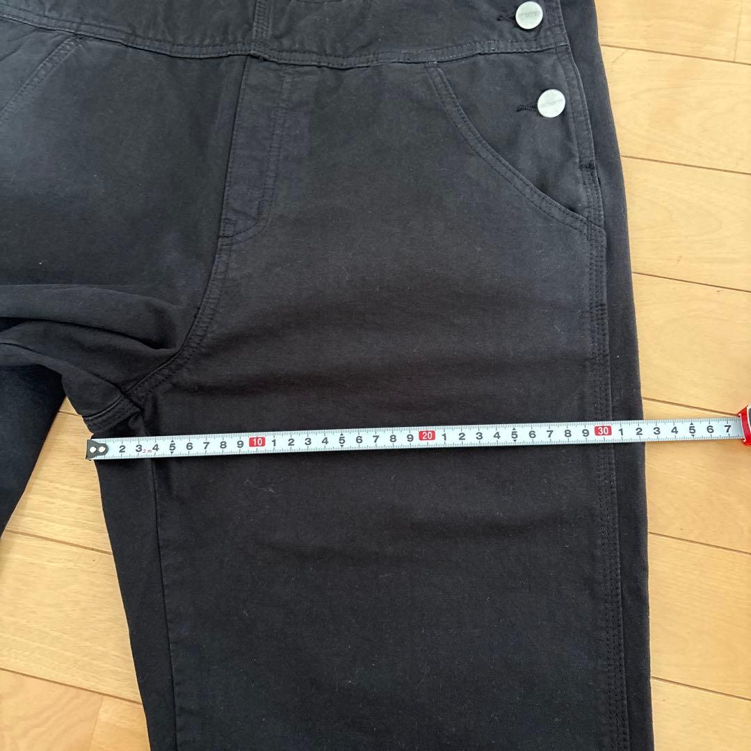 Carhartt ブラックオーバーオール Sサイズ