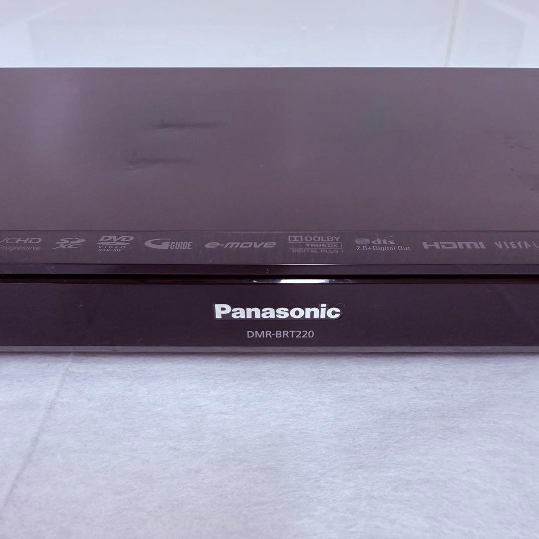 Panasonicパナソニック DMR-BRT220 DVDレコーダー　動作良好
