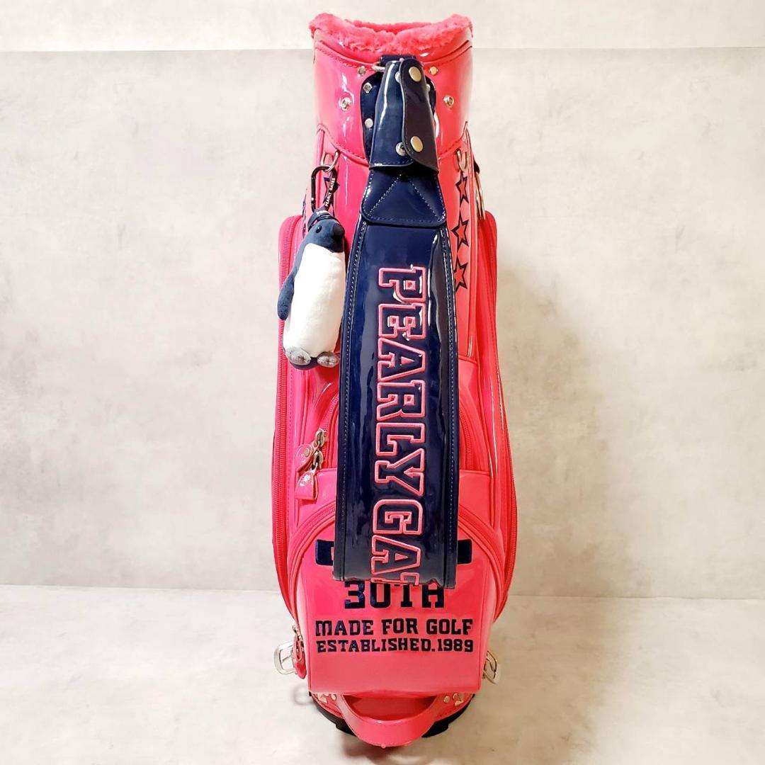 希少・激レア パーリーゲイツ 30周年限定 ゴルフバッグ ピンク キャディバッグ