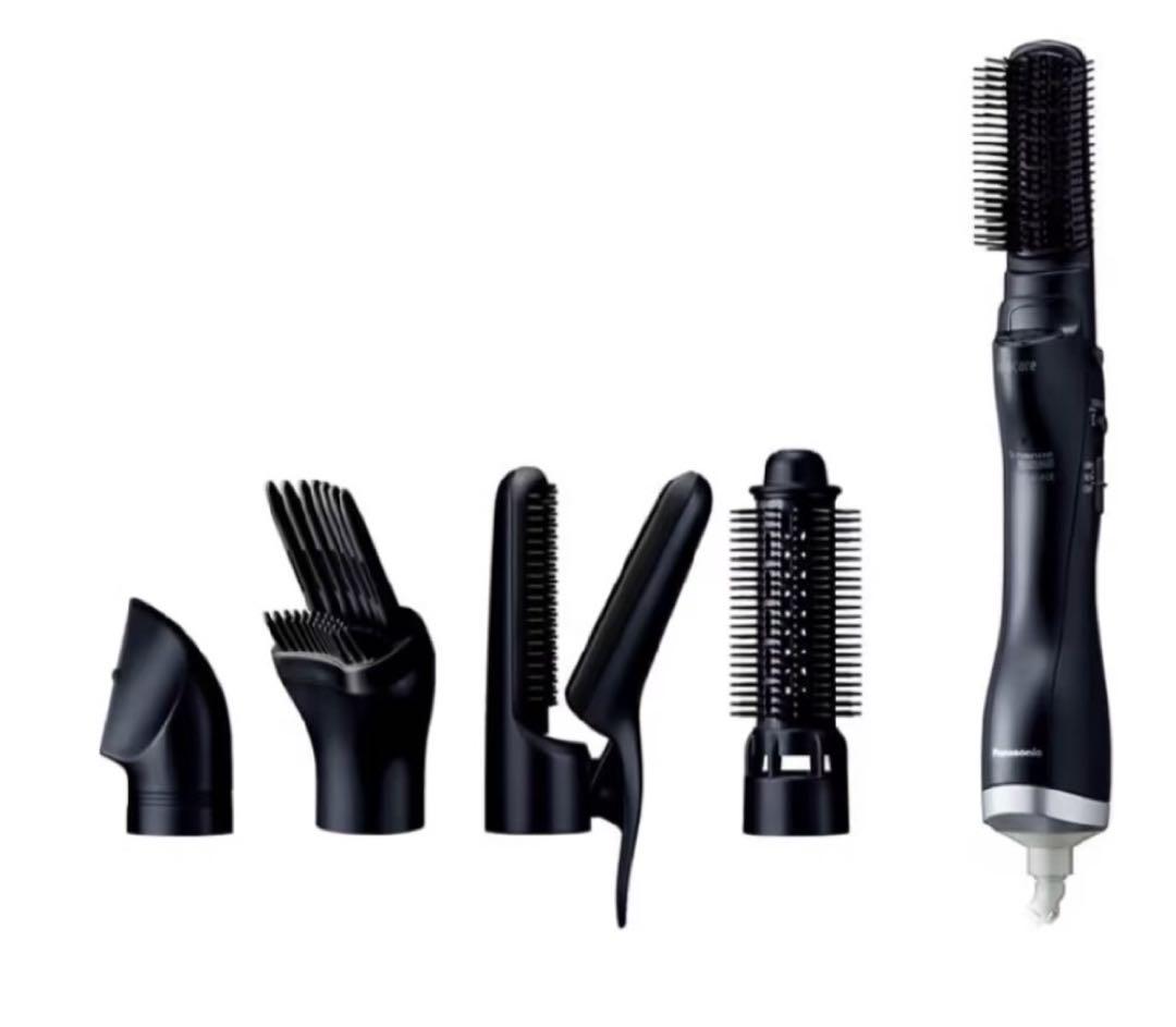 新品 Panasonic ナノケア くるくるドライヤー EH-KN9K-H