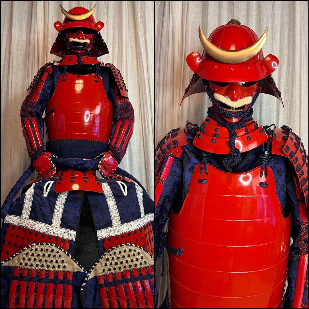 【期間限定値引き】【新品同様‼︎】丸武工房製 最新型【日本 甲冑】等身大 鎧 一式