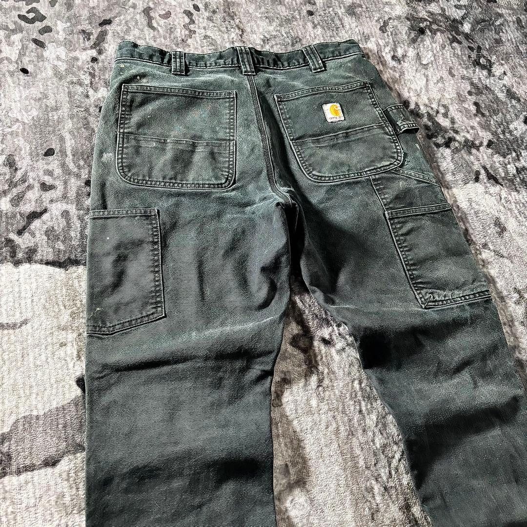 コメ欄セール！一点物 良フェード ダブルニー B134 ダック地 雰囲気系