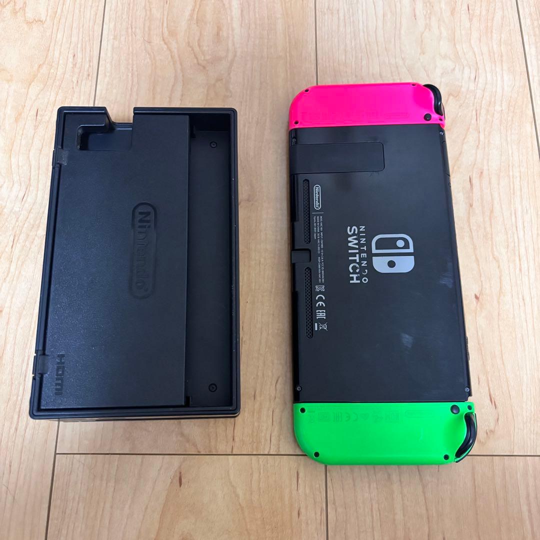 Nintendo switch splatoon2 ver ソフト無し　本体