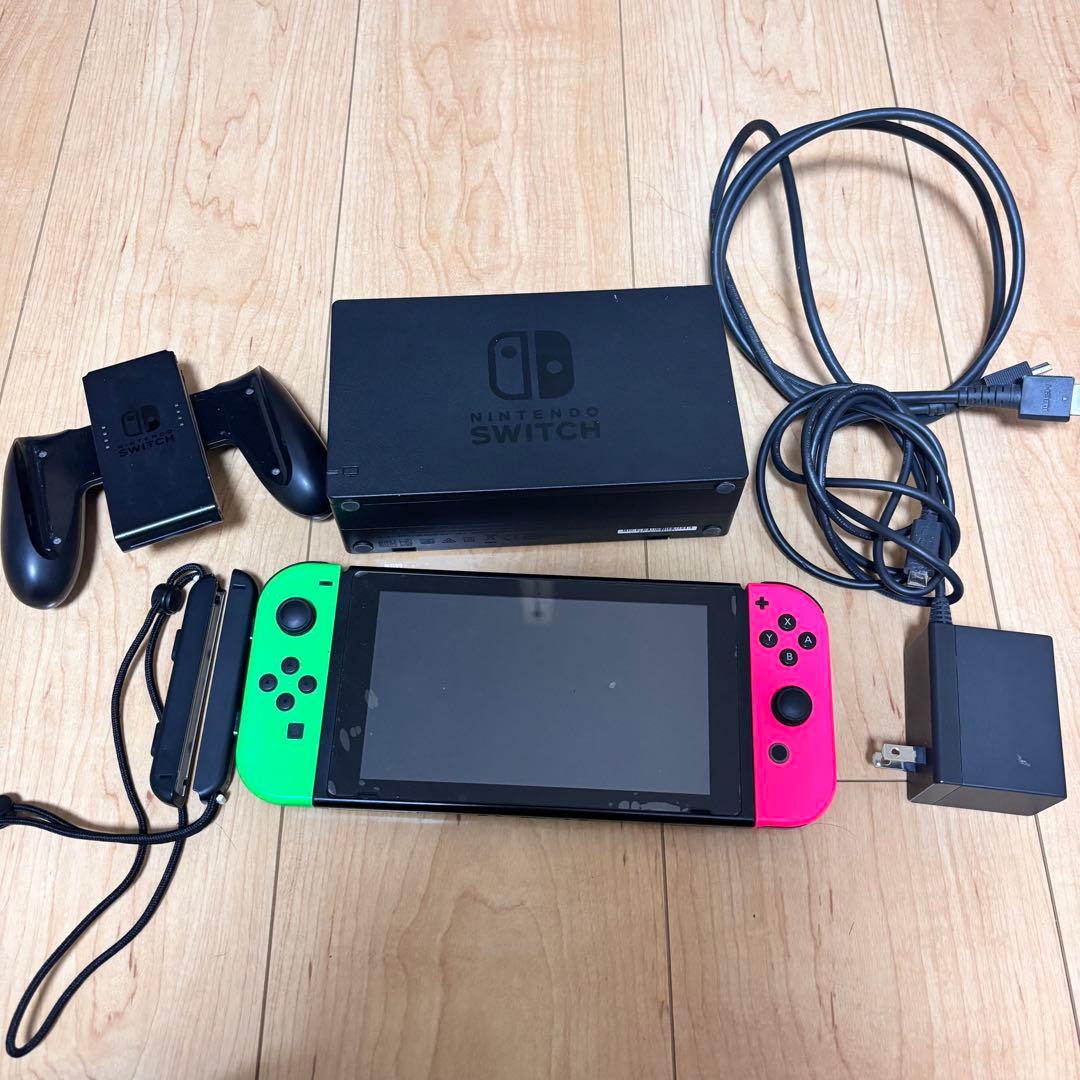 Nintendo switch splatoon2 ver ソフト無し　本体