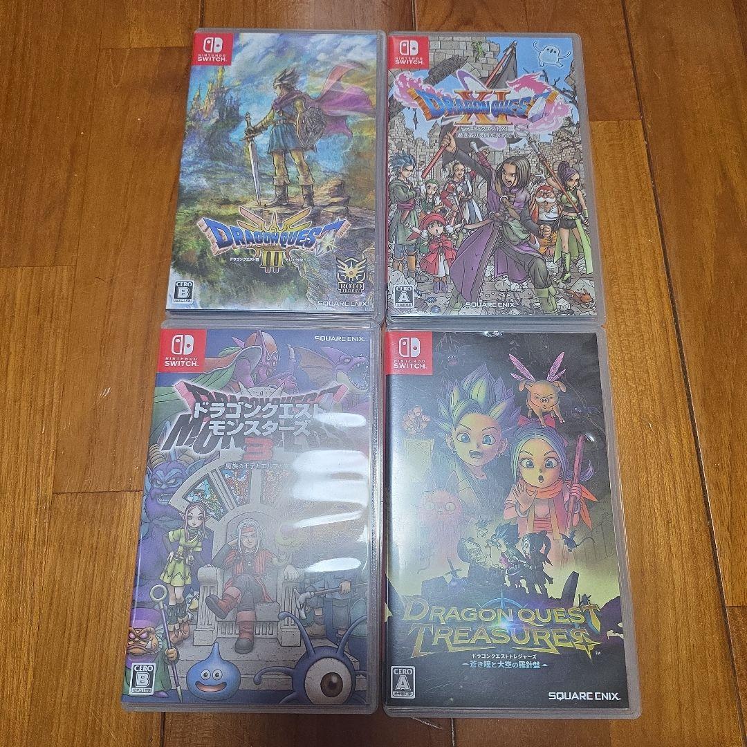 ドラゴンクエストシリーズ パッケージ版4本セット