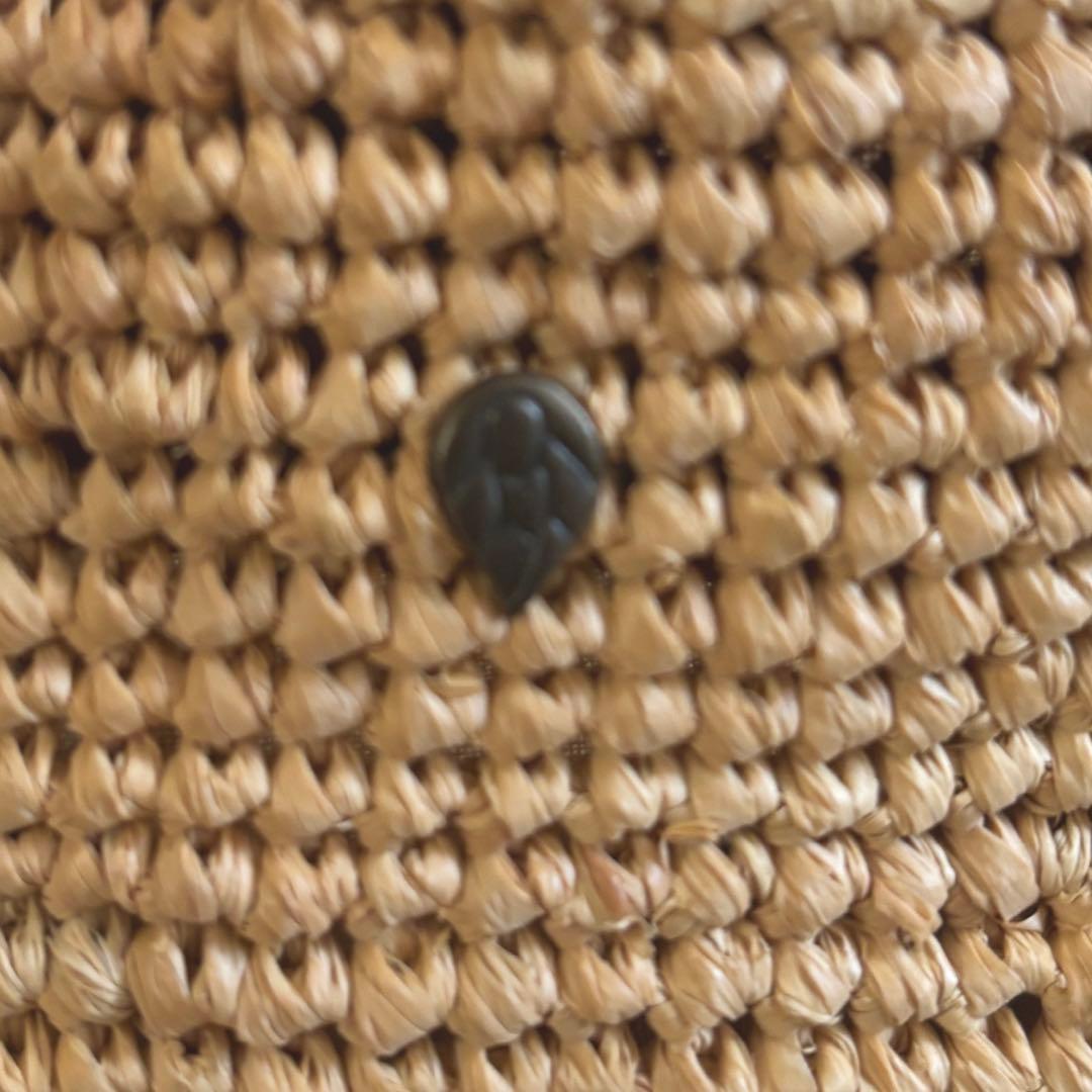 ペコマルくん さま✨ヘレンカミンスキー かごバック 大容量 ラフィア レザー