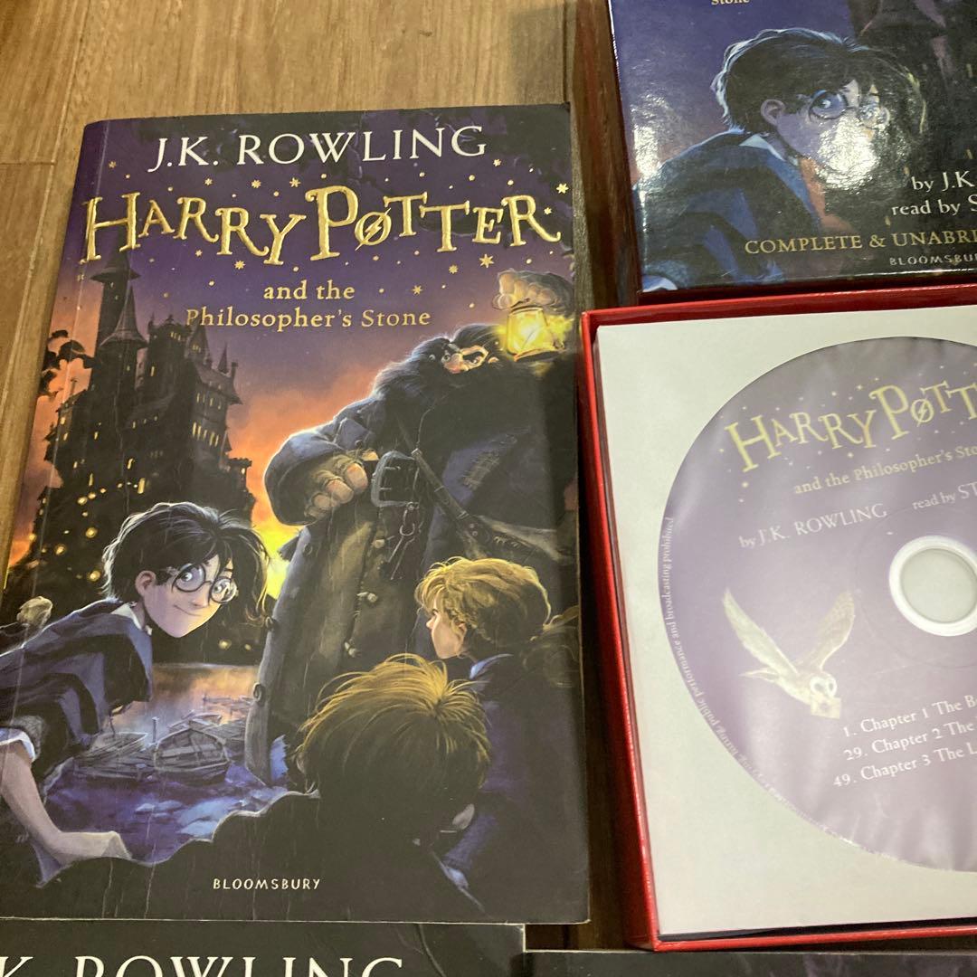 Harry Potter ハリーポッター洋書全巻とオーディオCDセット