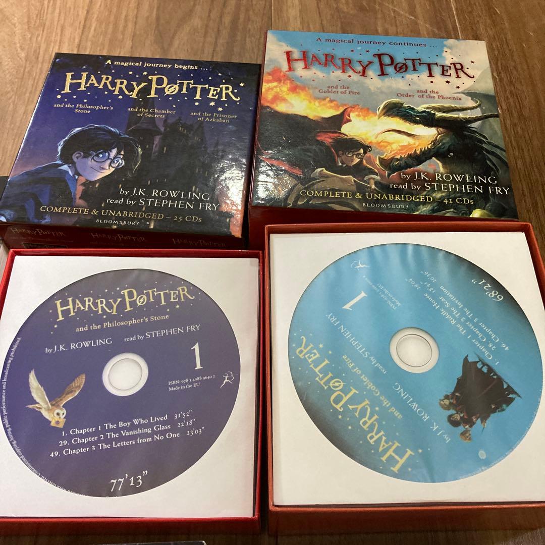 Harry Potter ハリーポッター洋書全巻とオーディオCDセット