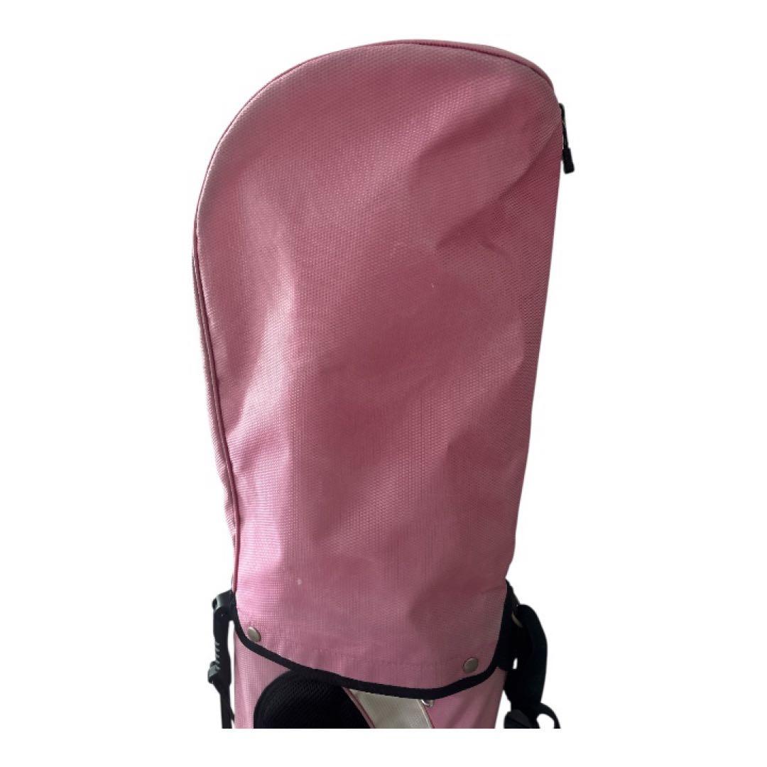 パーリーゲイツ スタンド キャディ バッグ ピンク 軽量 7分割