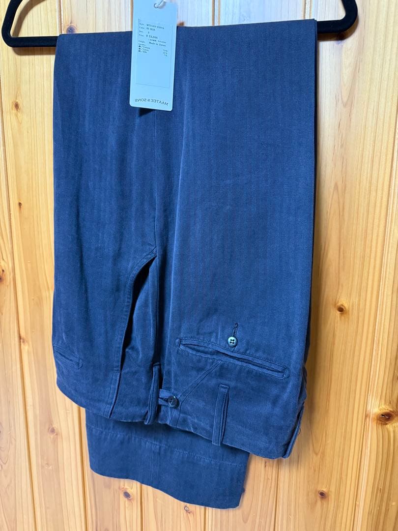 MAATEE&SONS CHINO TROUSER ドゥルン パンツ　25ss