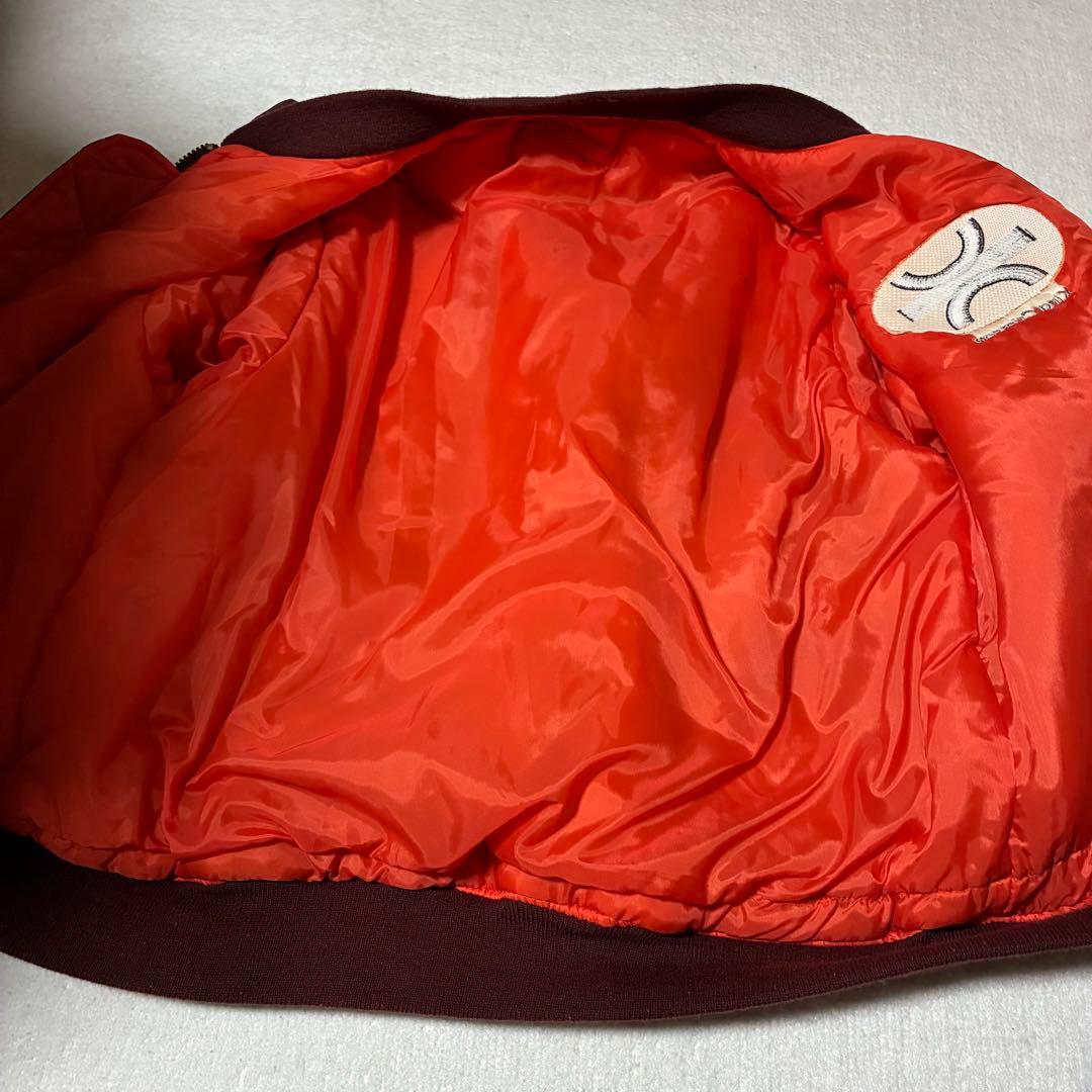 MA1 フライトジャケット キングクリムゾン　ロックバンド　Lサイズ