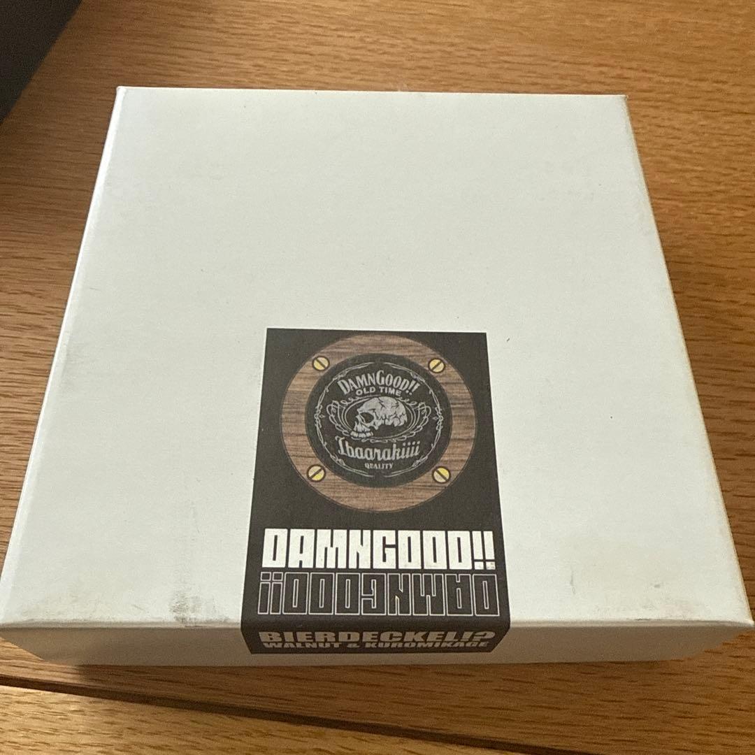 DAMNGOOD!! BIERDECKEL!? コースター　ダムグットガレージ