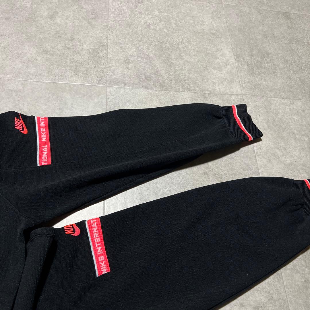 ナイキ　トラックジャケット　ペア　黒　ピンク　XLのみ　90s　オールド