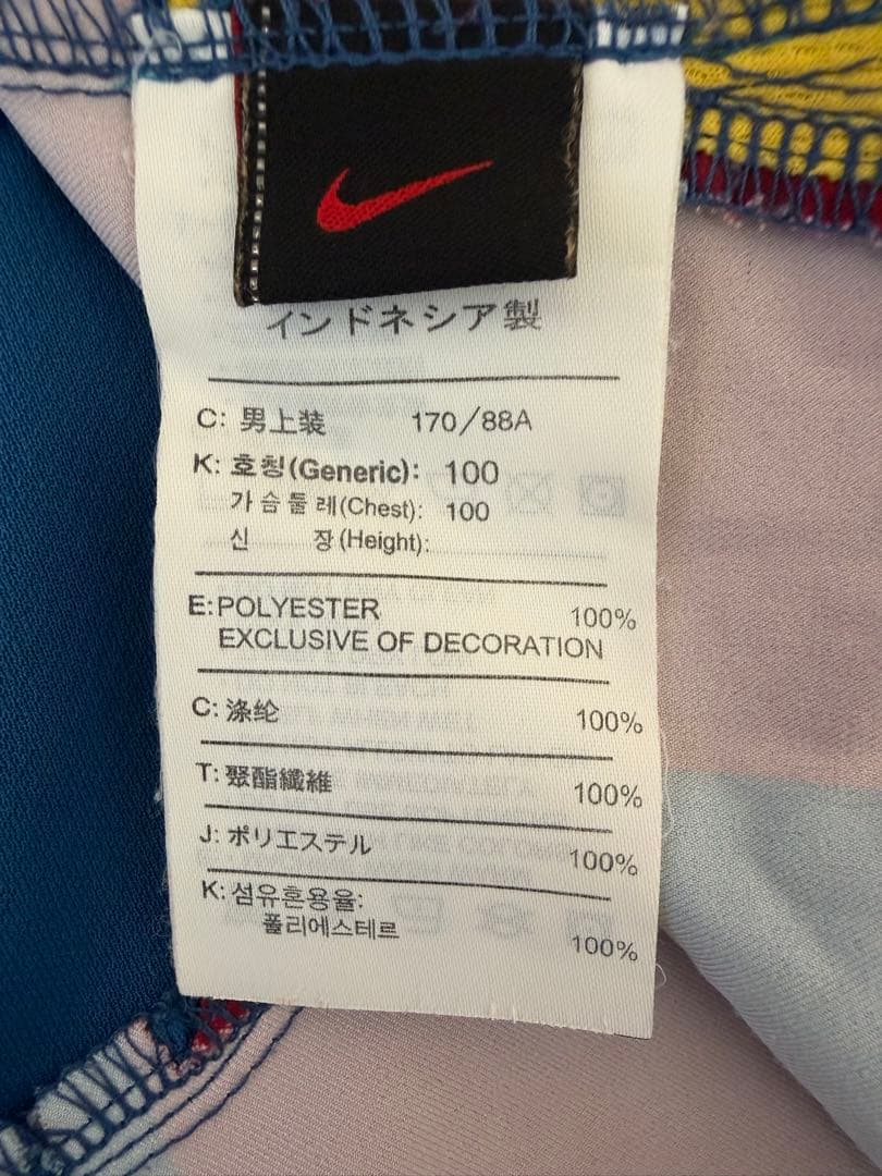 値下げ　FCバルセロナ ユニフォーム Mサイズ NIKE 正規品