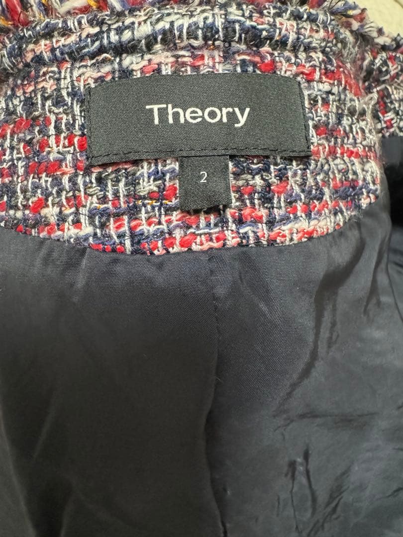 Theory セオリー ツイード ジャケット サイズ2