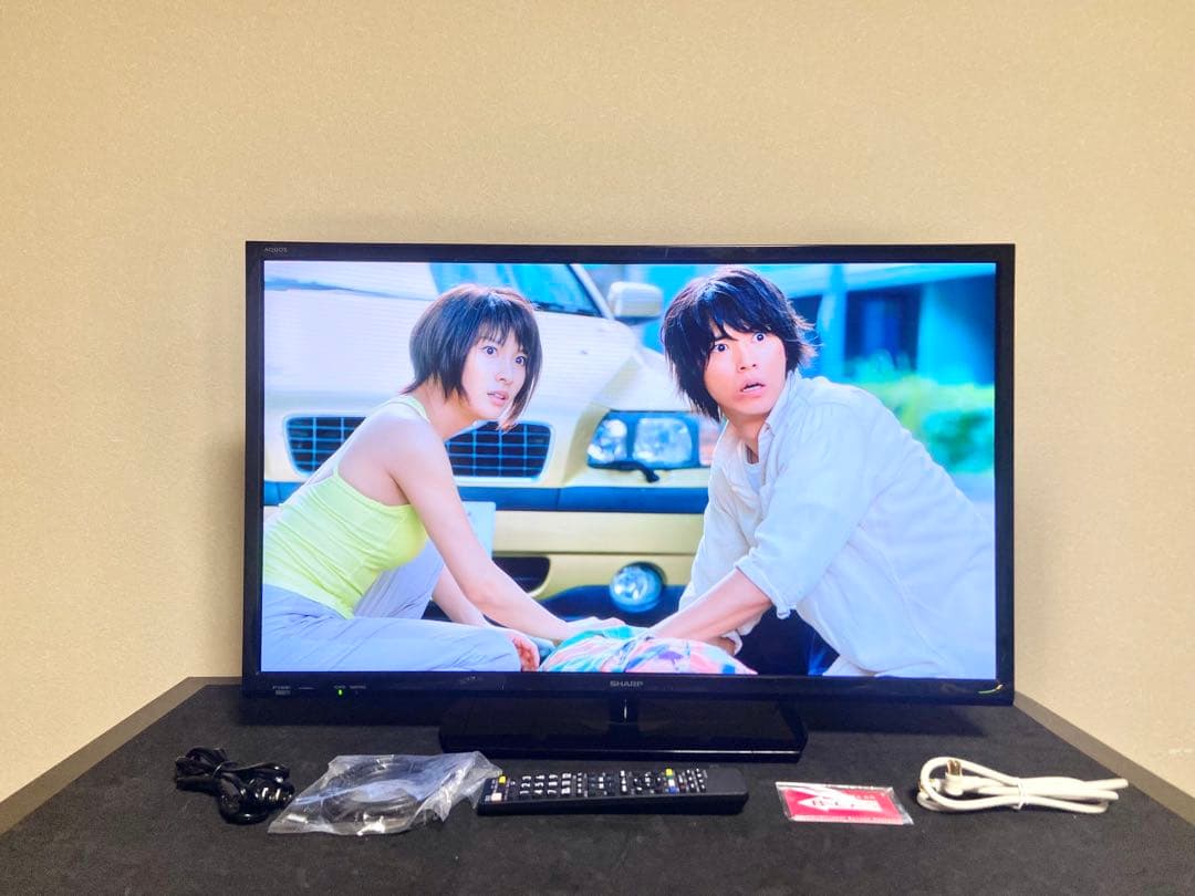 【今だけ優待価格】SHARP AQUOS｜32V型HD・Wチューナー裏録
