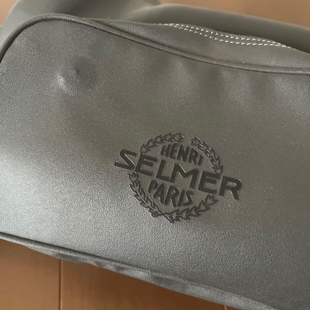 SELMER サックスケース グレー 純正品 ストラップつき