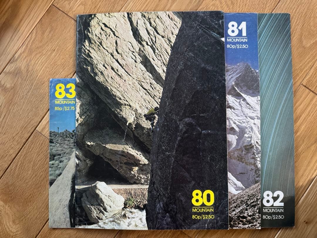 英国の山岳雑誌 Mountain Magazine 28-102 38冊セット