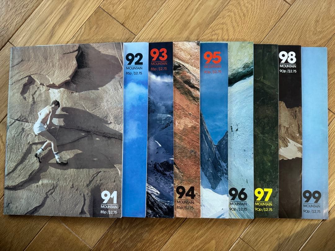 英国の山岳雑誌 Mountain Magazine 28-102 38冊セット