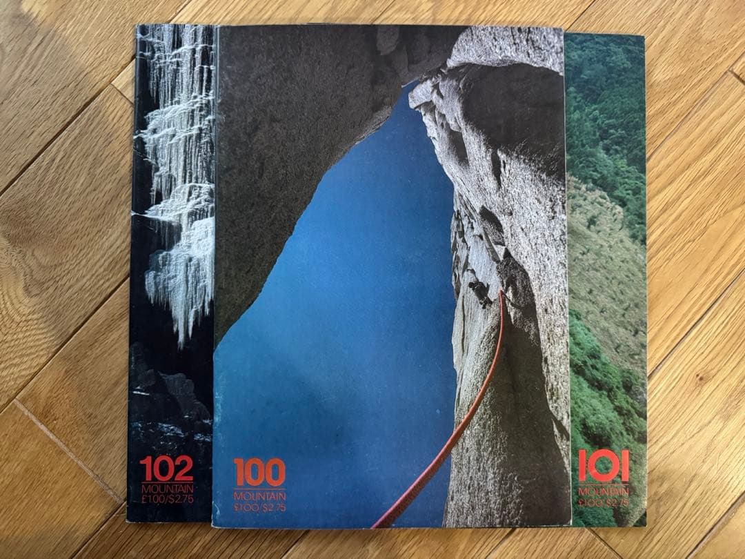 英国の山岳雑誌 Mountain Magazine 28-102 38冊セット