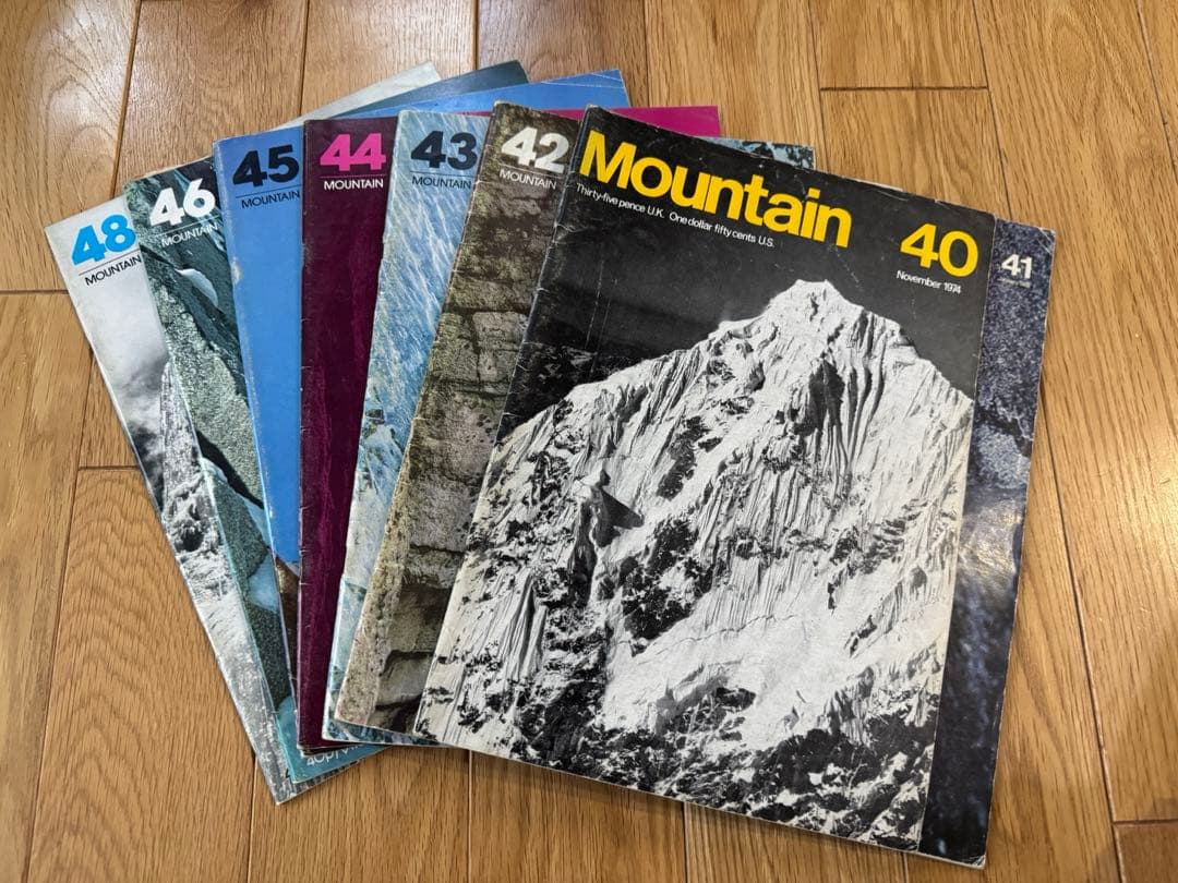 英国の山岳雑誌 Mountain Magazine 28-102 38冊セット