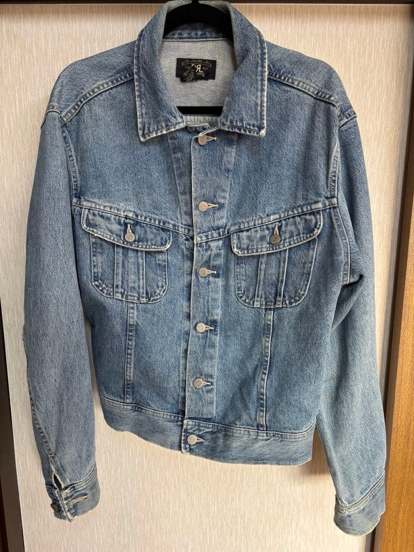 ダブルアールエル　三星　デニムジャケット　90s ラルフローレン