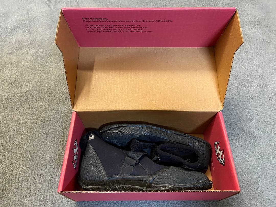 【値引】HOTLINE ウェットスーツ ブーツ付 4/3mm