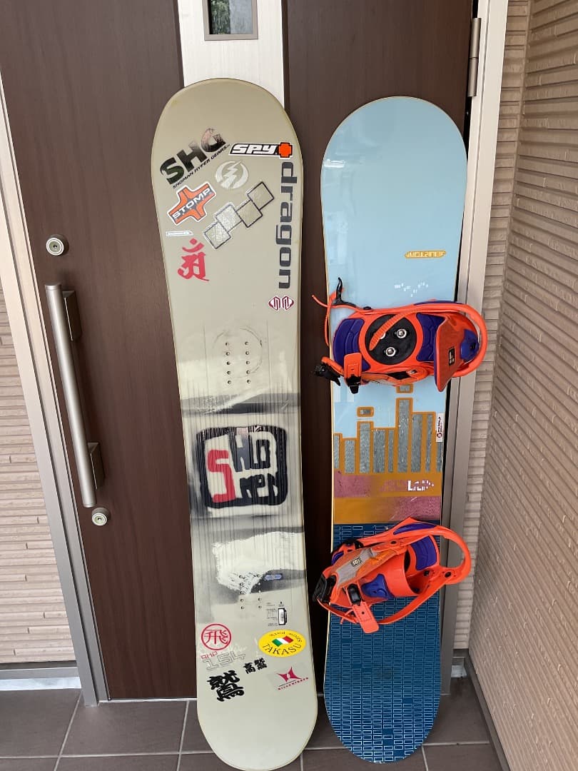 スノーボードセット　バートン　サロモン　収納袋つき