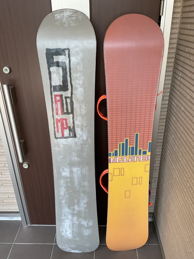 スノーボードセット　バートン　サロモン　収納袋つき