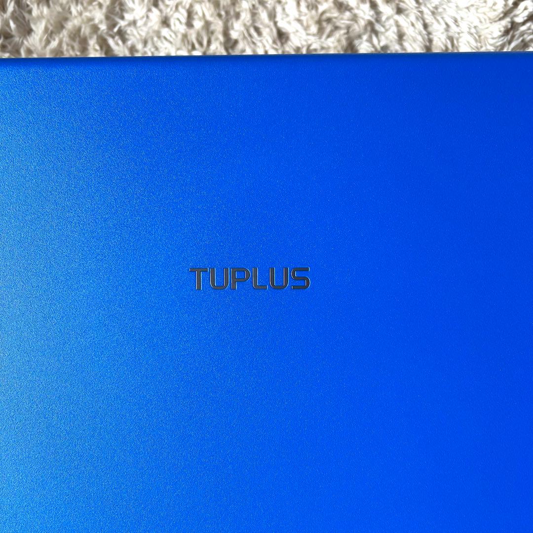 新品未使用　TUPLUS 8輪キャリー　大容量スーツケース　62L ブルー
