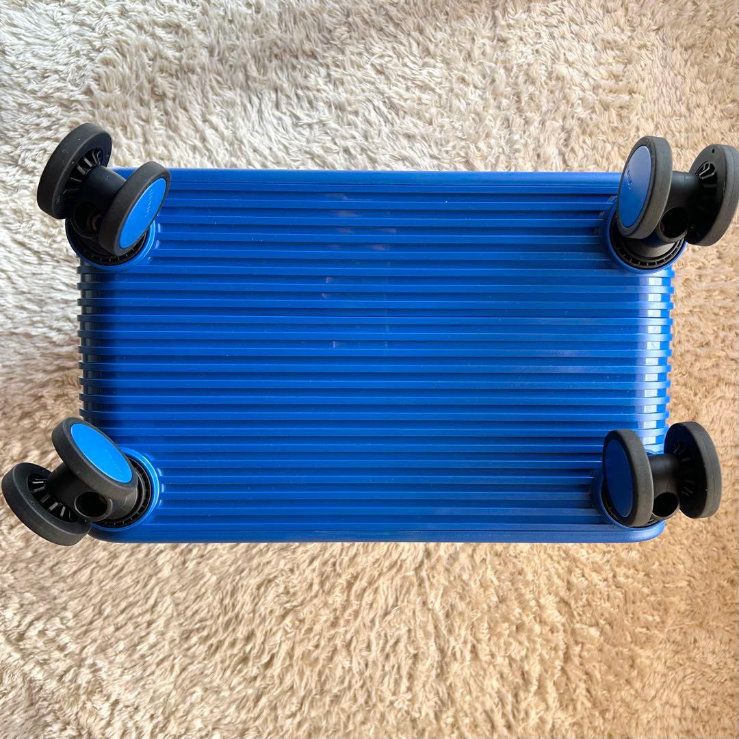 新品未使用　TUPLUS 8輪キャリー　大容量スーツケース　62L ブルー