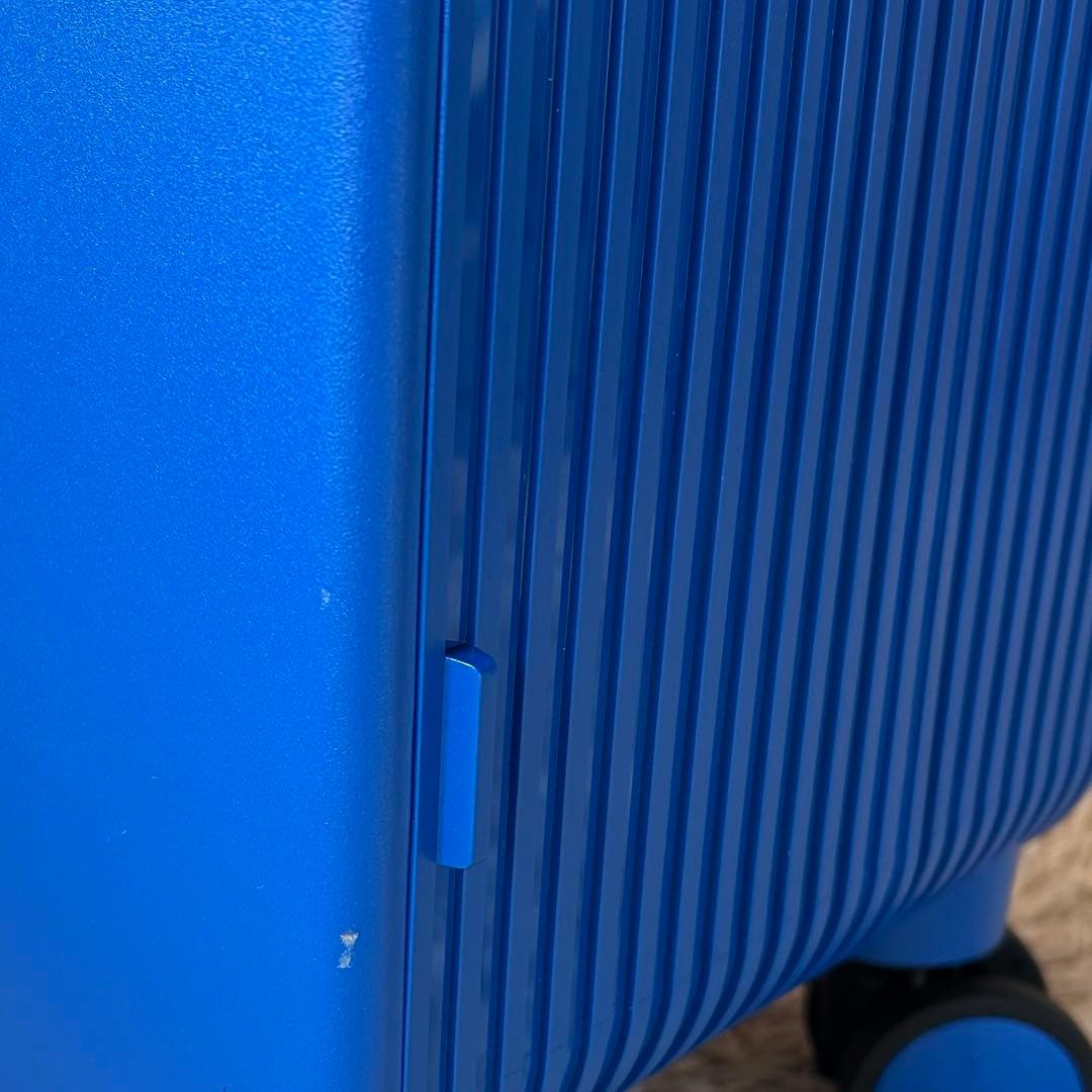 新品未使用　TUPLUS 8輪キャリー　大容量スーツケース　62L ブルー