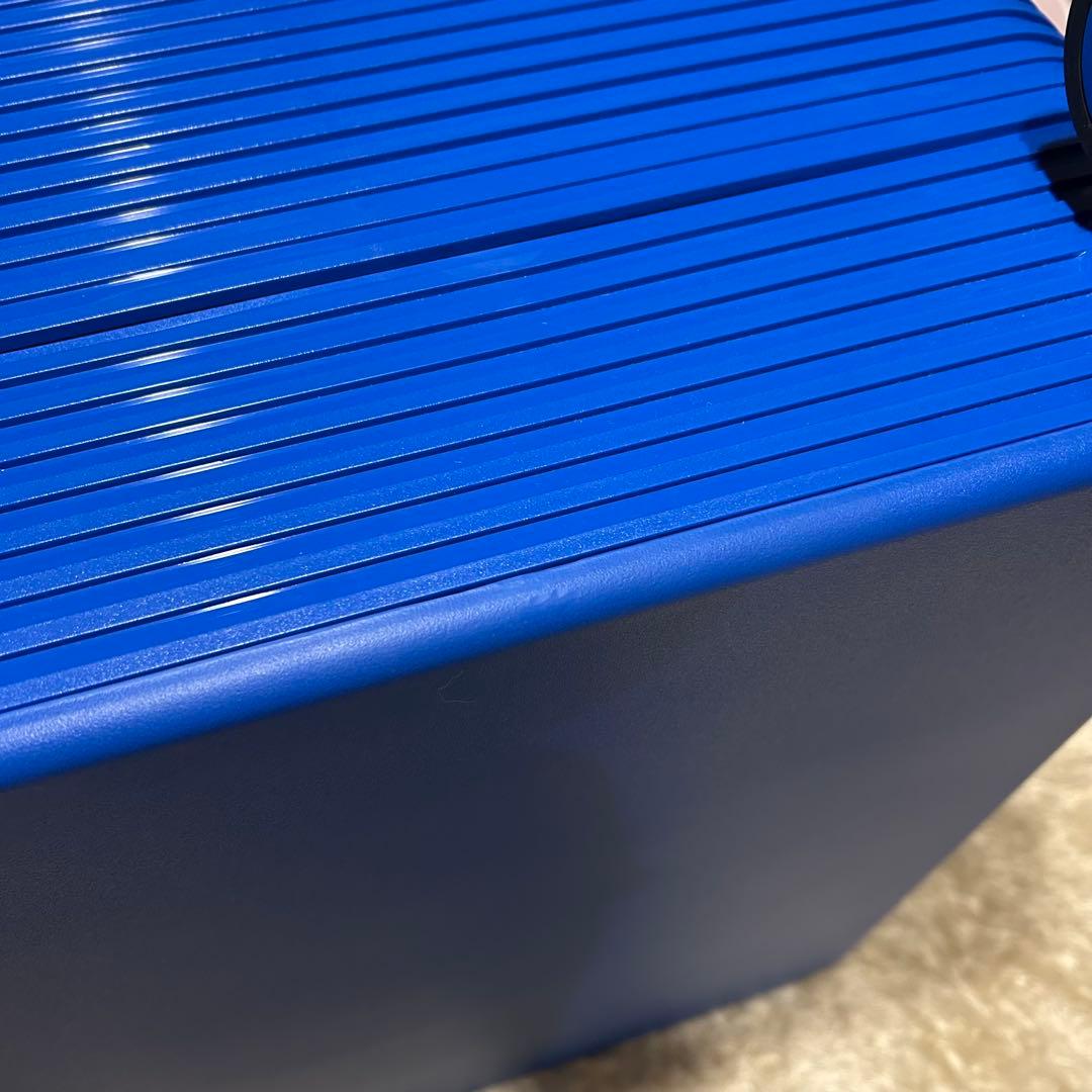 新品未使用　TUPLUS 8輪キャリー　大容量スーツケース　62L ブルー