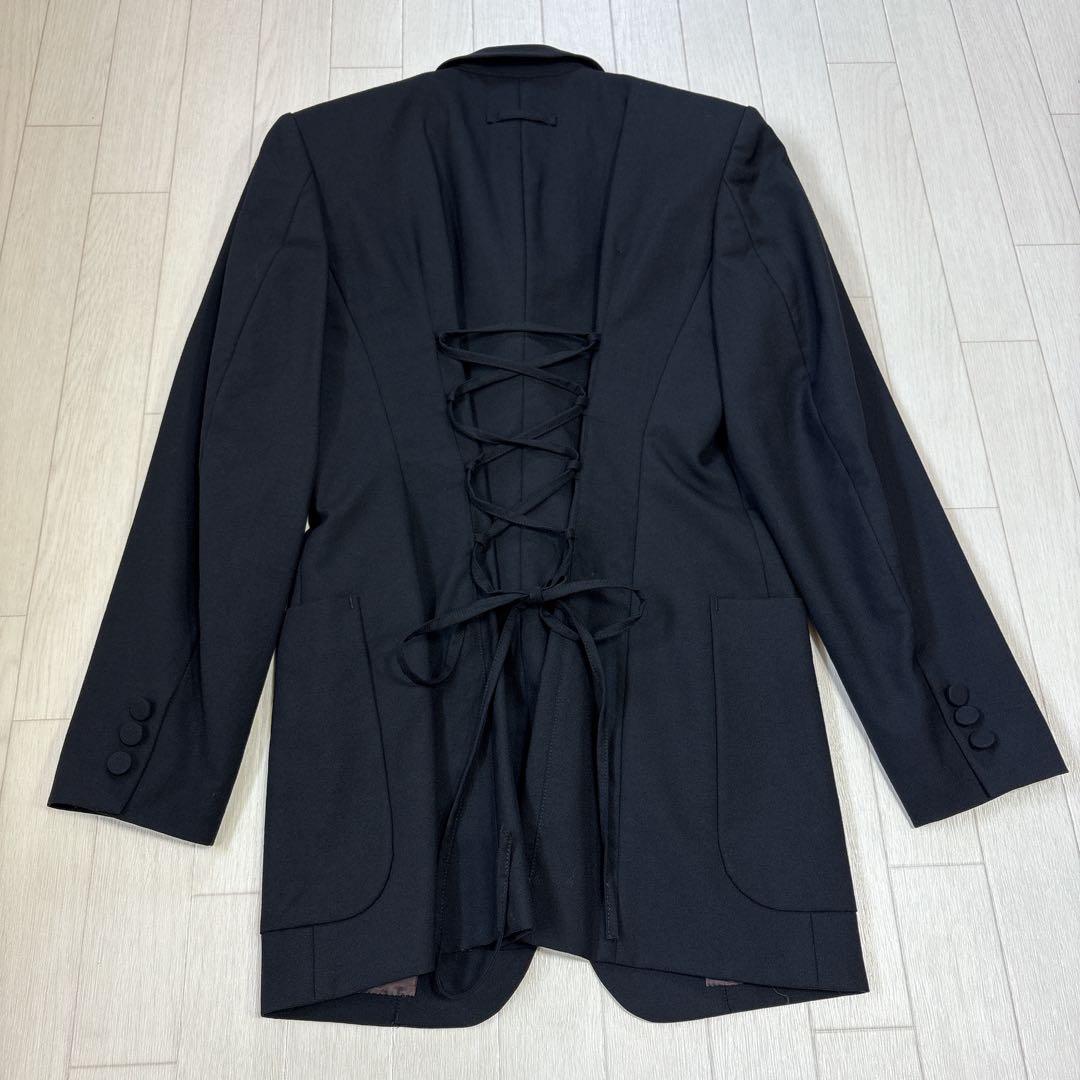 ジャンポールゴルチェ CLASSIQUE バックレースアップ ジャケット 40