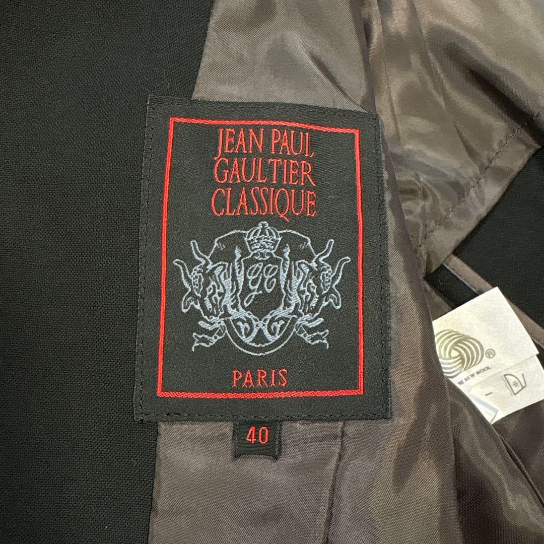 ジャンポールゴルチェ CLASSIQUE バックレースアップ ジャケット 40