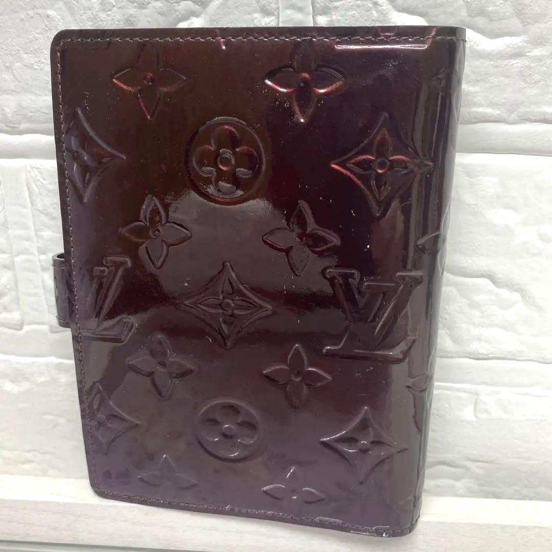 ルイヴィトン モノグラム ヴェルニ アジェンダ PM 手帳カバー