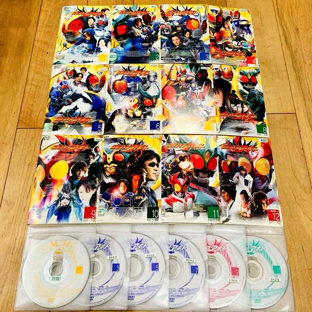 仮面ライダーアギト　1〜12巻　完結　DVD　全12巻セット　ヒーロー　匿名配送
