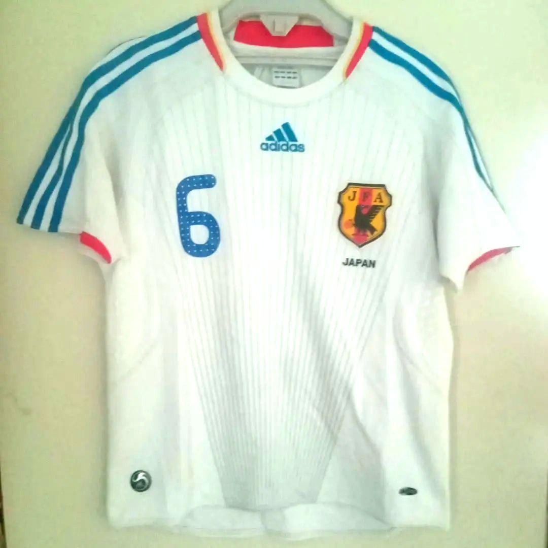 【2008 サッカー日本代表 アウェイ 内田篤人ユニフォーム 160・Sサイズ】
