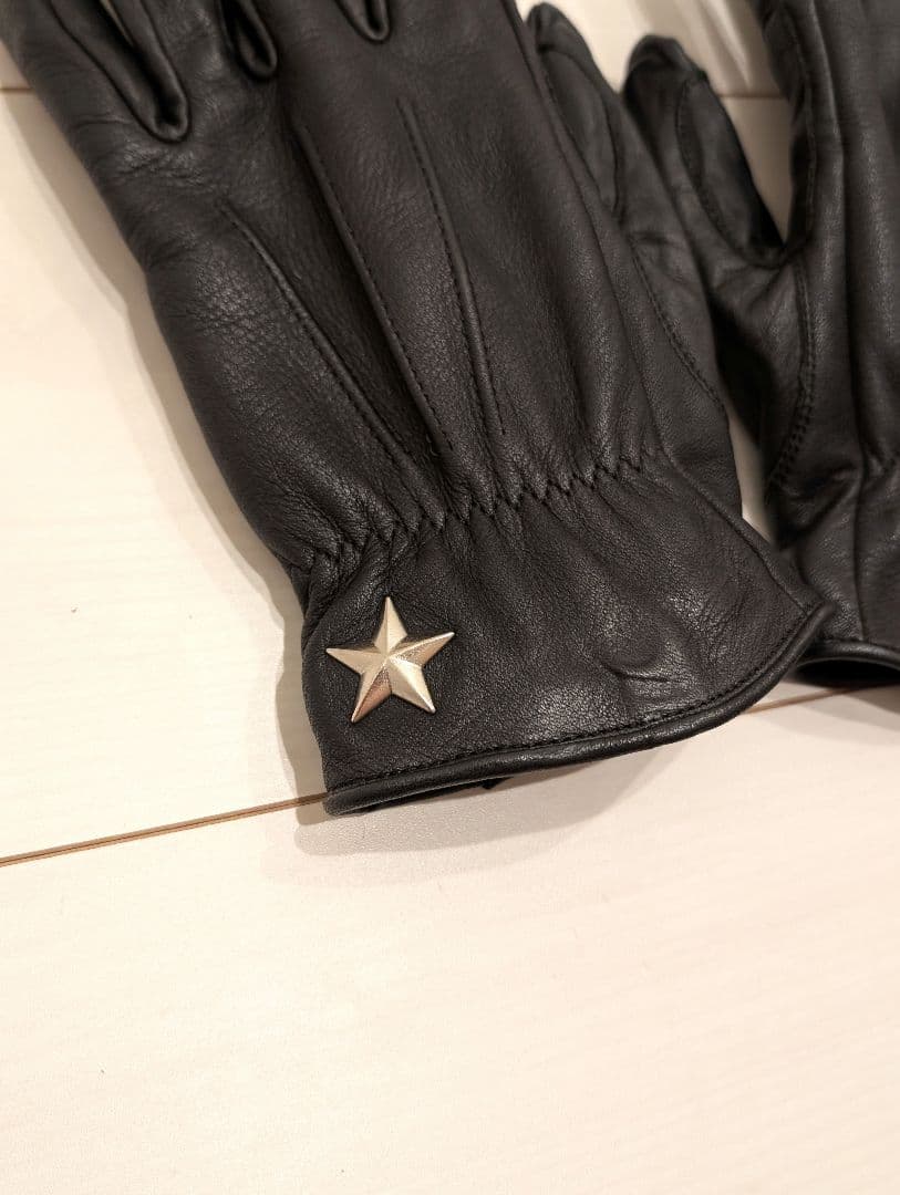 schottレザーグローブ 黒