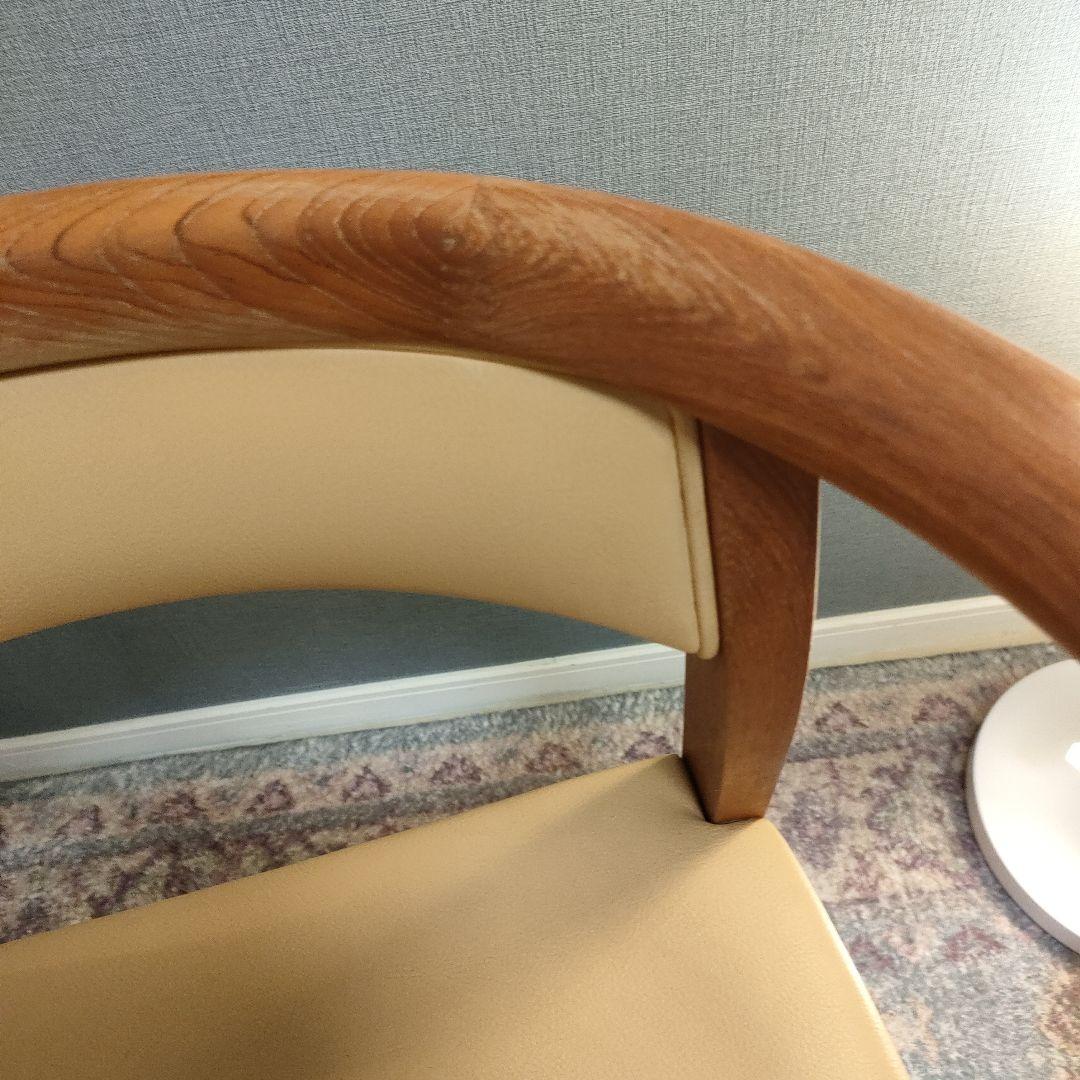 【希少】青林製作所 70sヴィンテージハーフアームチェア ④