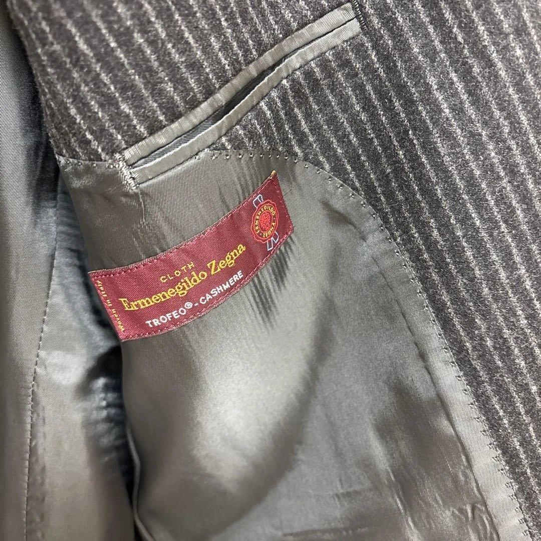 大きいサイズ美品Ermenegildo Zegna 秋冬オーダースーツ