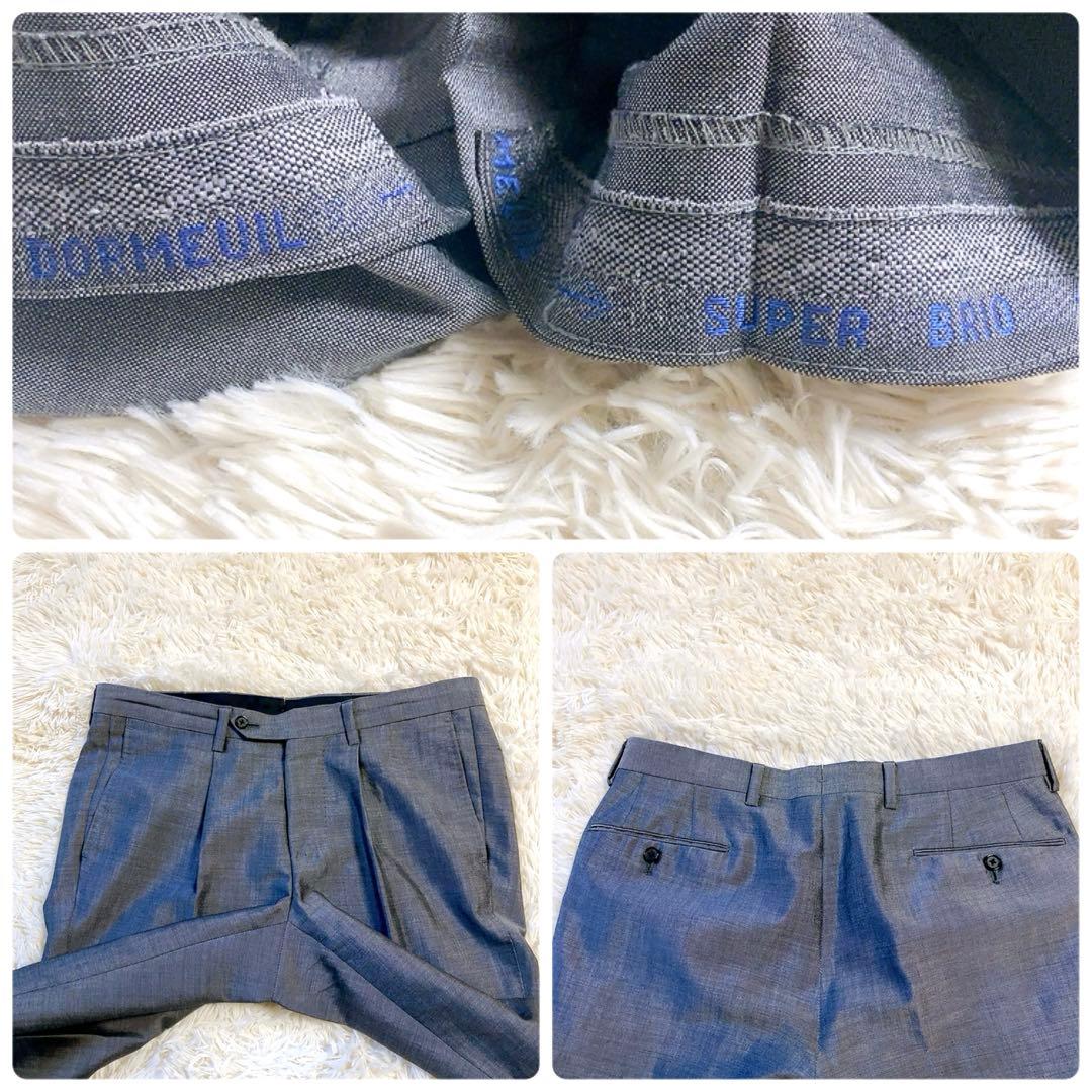 【DORMEUIL】Brilla per il gusto　スーツ　グレー　46